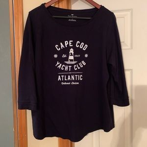 Talbots 3/4 sleeve top - 1x